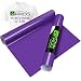 VINYL FROG PU Iron on Heat Transfer Vinyl Roll 10"x5' Purple Color HTV