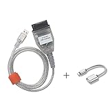 Yueku K+DCAN Ediabas Diagnostic Cable Compatible with BMW E Serials Work with NCS Coding Winkfp Tool32 Programing