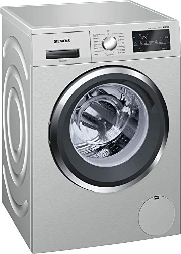 Image of Siemens 8 kg Fully-Automatic Front Loading Washing Machine (WM14T469IN, White)