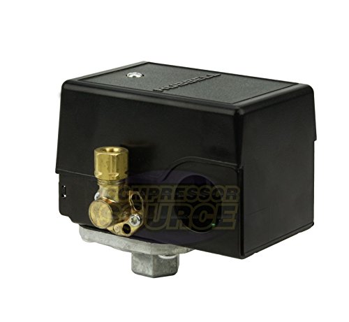Pressure Switch For Air Compressor Made By Furnas / Hubbell 69Jf7Ly 95-125 Single Port W/ Unloader & On/Off Lever #TOP3