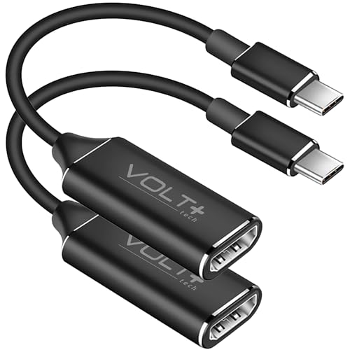 PRO HDMI 8K/4k [2Pack] Adapter Compatible with Samsung Galaxy A14 5G USB Type-C/Thunderbolt 3/4 Converter Smart Full Digital 4320p @60Hz Display