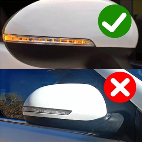 Luz de señal de giro para KIA Rio 2012-2017 LED ámbar 7