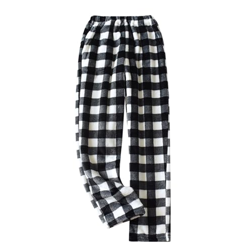Pantalon pyjama en flanelle douce pour femme soirées cocooning
