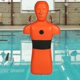 Qiang Maniquí de Entrenamiento de Rescate Acuático Pesado,Modelo para...