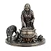 Veronese Design 6 1/4 Inch Ceridwen and The Cauldron Celtic Goddess of Knowledge Cold Cast Resin Bronze Finish Statue Altar Decor Figurine