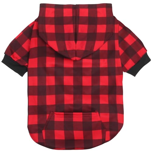 Plaid Dog Sweaters Hoodies Sweatshirts for Dogs Cats Warm and Soft Cold Weater Coats for Christmas and Everyday Wear xlarge  Cucciolini Doodles Plaid dog sweaters hoodies sweatshirts for dogs cats warm and soft cold weater coats for christmas and everyday wear x large   cucciolini doodles