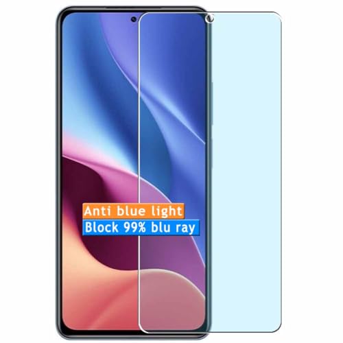Vaxson 3-Pack Anti Luce Pellicola Protettiva compatibile con XIAOMI POCO F7 Screen Protector Film Non Vetro Temperato blu