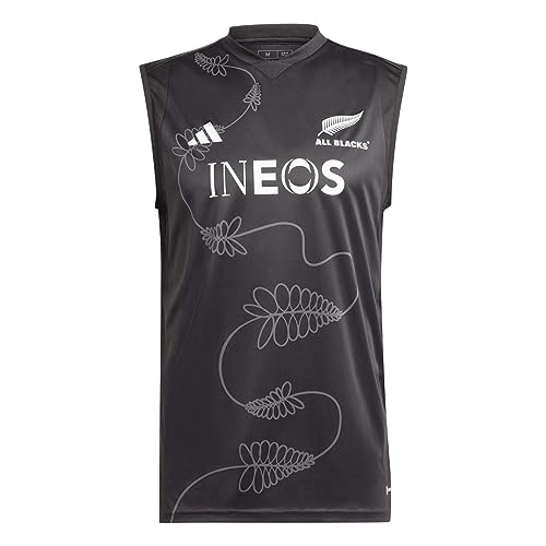 adidas Camiseta All Blacks para hombre 2023 para adultos, Negro, 3XL