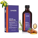 YJLYQF Moroccan Argan Oil,Purple Hair Essential Oil—Leave Hair Soft & Shiny,Deep Moisturizer,Frizz Control,Split End Repair for Dry & Damaged Hair,Hair Treatment Oil for Dry and Frizzy—100ML
