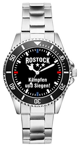 Preisvergleich Produktbild KIESENBERG Rostock Geschenk Artikel Idee Fan Uhr 2340