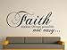 Price comparison product image Fingerprints Faith Wall Art Sticker - Black, Small