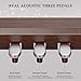 UMOMO U-738 88 Key Digital Piano Keyboard, Full Size Electric Piano with Piano Stand, Headphone Jack, 3 Pedal, Electronic Piano for Beginner, Adults, Walnut