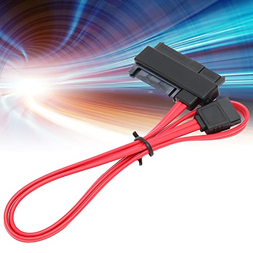 Cable Adaptador SAS a SATA 0.5 m 29Pin a 7Pin con puerto de energía SATA 15Pin miniatura 2