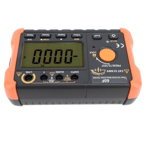 Mégohmmètre numérique 2500V Jeffergarden avec testeur d'isolation précis - 6