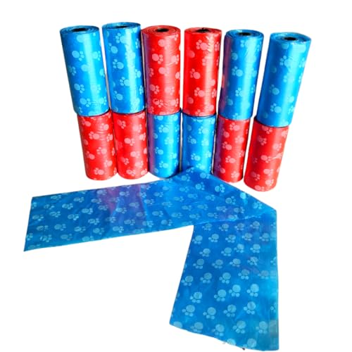 12 Rolos Refil De Saquinhos Cata Caca -240 Saquinhos Coletor