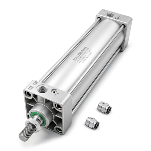 Baomain Pneumatic Air Cylinder SC 63 x 150, PT 3/8 Port, 2-1/2