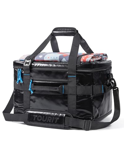 TOURIT Soft Sided Cooler Bag Insulated 48/60 Cans, Large