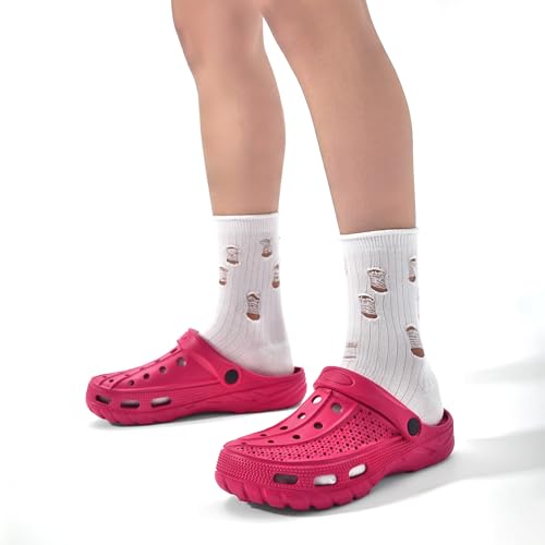 Image of INMINPIN Mens Womens Garden Clogs Shoes Beach Slippers Pool Water Sandals with Comfortable Arch Support Insole