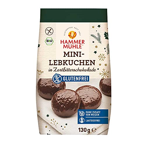 Hammermühle Mini-Lebkuchen in Zartbitterschokolade bio 130g Cover