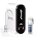 Frizzlife 600 GPD Reverse Osmosis Water Filtration System, 11 Stage Tankless Reverse Osmosis Water Filter, Under Sink RO Water Filter, 2:1 Pure to Drain, with TD-9 Alkaline Filter