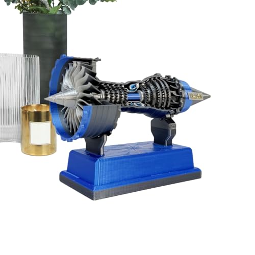 Flygmotor | Flygplansmotoration - Samlarobjekt Utbildningsleksak Konstruktionsleksak För Barn Vuxna Skola