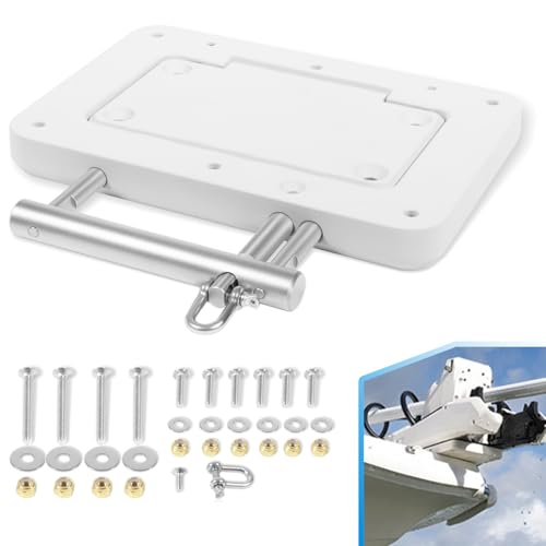 Zymurgoes 010-12832-61 Quick Release Bracket Plate Mount Replacement for Garmin Force Kraken Trolling Motor 010-12832-60, UV Resistant, Heavy-Duty Mounting Bracket