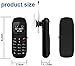 El teléfono móvil más pequeño L8Star BM70 Tiny Mini Mobile Negro Desbloqueado