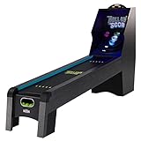 Hall of Games 108" Roll and Score with LED Lights and Electronic Scorer, Black/Blue, 9 Foot