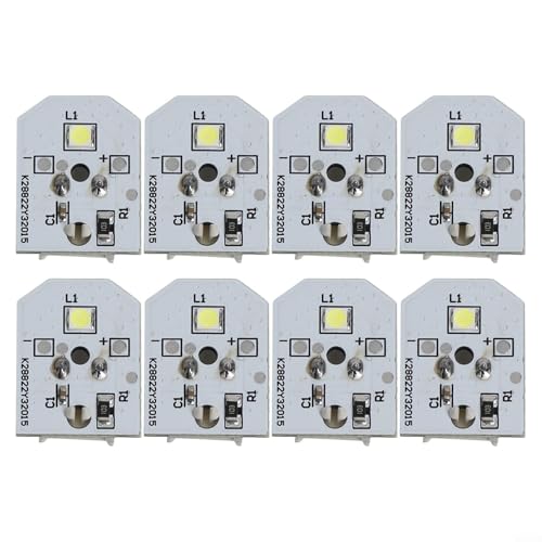Panel de luz para refrigerador, WR55X11132, bombillas LED impermeables para refrigeradores GE GFE26 y GNE29 Series