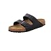 Produktbild Birkenstock Arizona 51061 Birko-Flor Clogs & Pantoletten (normal), Unisex, weiche Sohle, Schwarz, 42 EU, Weiche Sohle, schwarz, 42 EU