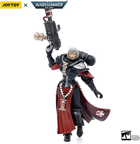 Joytoy Warhammer 40K 1/18 Action Figure Adepta Sororitas Battle Sister Extreme Warrior Joy Toy Models - Sister Ludwenna #TOP2