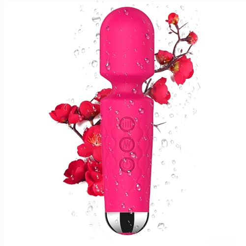 Handheld Massager Muscle Relaxer for Nack, Back - Portable Powerful Rechargeable Waterproof Massage Tool