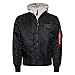 Produktbild Alpha Industries Herren Fliegerjacke MA-1 D-Tec, Black, Gr. XL