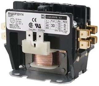 SCHNEIDER ELECTRIC 8910DP32V14 Contactor 600-Vac 30-Amp Dp Plus Options Electrical Box