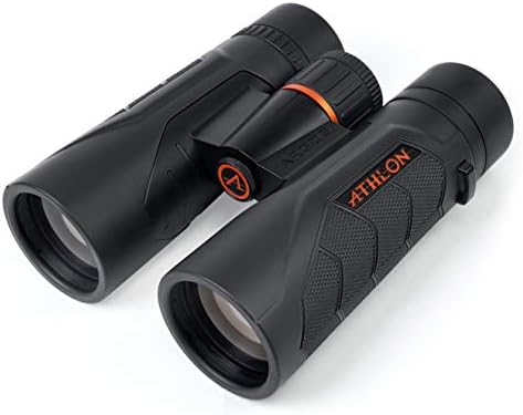 best athlon binoculars for bird watching that birders can't stop raving about 5 Athlon Optics 8x42 Argos G2 HD Black Binoculars with Eye Relief for Adults and Kids, High-Powered Binoculars for Hunting, Birdwatching, and More