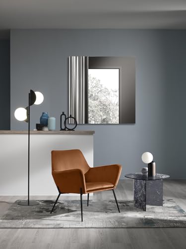 Stones Gin Fauteuil en Velours Noir