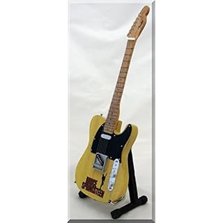 BRUCE SPRINGSTEEN Guitare Miniature Fender Telecaster 2 - Les Beatles, Paul McCartney, John Lennon, RIngo Starr, George Harrison BRUCE SPRINGSTEEN Guitare Miniature Fender Telecaster 2 – Image 3