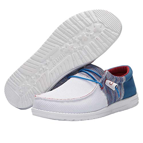 Image of HEYDUDE Men's All Wally Styles | Mens Shoes | Men's Lace Up Loafers | Comfortable & Light-Weight