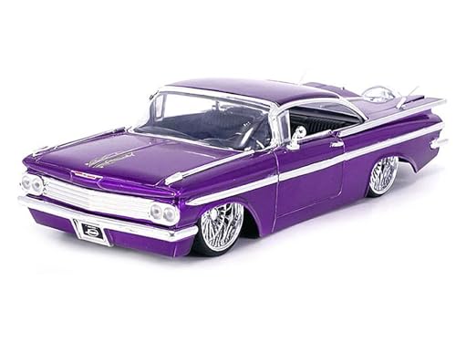 Modelo de auto Chevrolet Impala Lowrider 1959 1:24