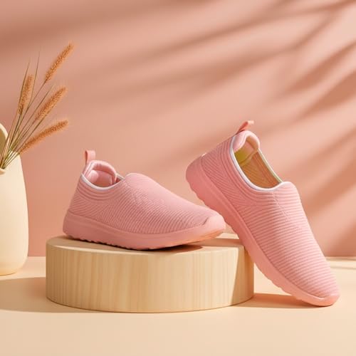 Image of DOCTOR EXTRA SOFT Lightweight Memory Foam Women's Shoes | Walking,Gym,Training,Running,Casual,Sports,Athletics| Stylish,Flexible,Comfortable| Slip-On,Loafers,Lace-Up,Sneaker for Ladies & Girls D-1004