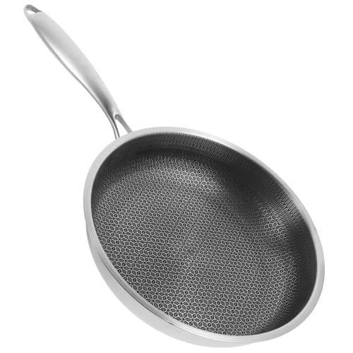 Wok de acero inoxidable 28 cm antiadherente miniatura 1