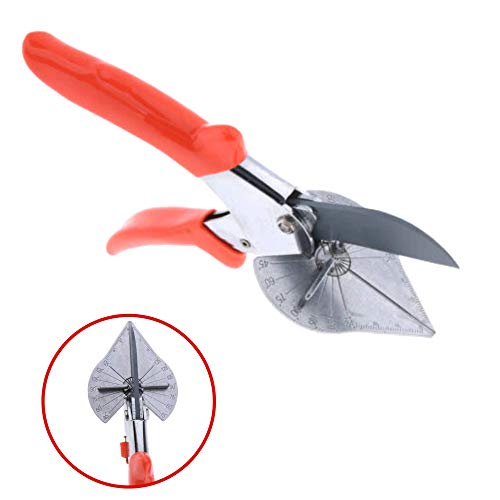 Multi Angle Miter Shear Cutter, 45 Degree To 120-135 Degree (Handle Color - Vary), Including Spare Blade (45-135 Degree No.1) - Thumbnail 5