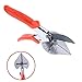 Red Oak Miter Shears Angular Cutting Molding, Quarter Round Cutting Tool, Multi-Angle Miter Shear scissors heavy duty Cutter for Wood, 45-135 Degree trim cutter, wood cutter, 1 Stainless Steel blade