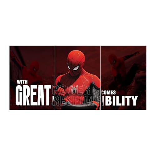 Luxury Gift Spiderman Split Wall Poster A4 Size - Image 2