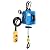 3-in-1 Electric Hoist 1100lbs, 24.93ft Lifting Height, 1500W Portable Electric Winch, with Wireless Remote Control & Pendant Controller, Overhead Crane for Lifting Towing