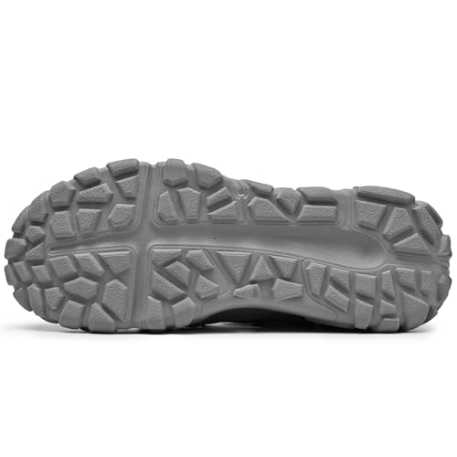 Mens Hiking Closed Toe Sandals Beach Water Shoes Men Waterproof Fisherman Leather Sport Saltwater Sandals4