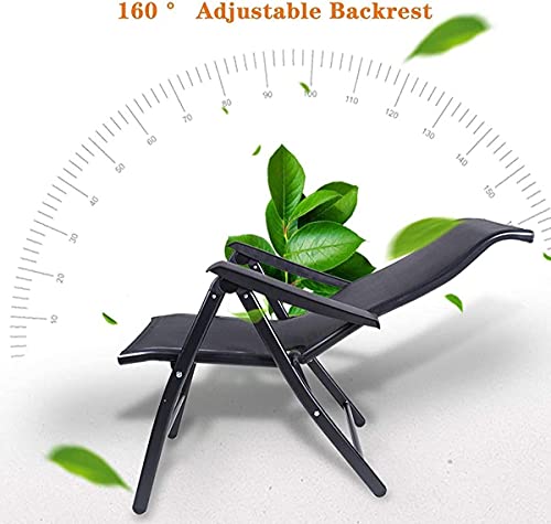 Chaise pliante robuste zéro gravité confortable chaise longue réglable