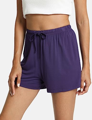 Image of GYS Women's Bamboo Viscose Cooling High Waisted Pajama Shorts