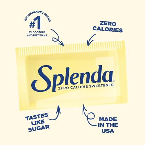 Image of Splendas Zero Calorie Sweetener | Healthy Sugar Replacement | Diet-Friendly & Diabetic Safe 100 Sachets (Pack of 2) Imported