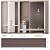 NovaGrid Board 4PCS 3D Acoustic Slat Wall Panels Circle Design Fluted Textured Panel for Interior Wall Decor 118"x6" (Iced Mocha)